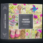 Chalked Collage All Purpose Photo Album 3 Ring Binder<br><div class="desc">Design © berryberrysweet.com</div>