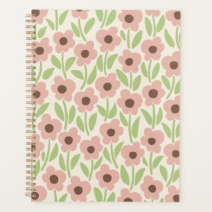 Chalkflower Garden Retro Pastel-Inspired Planner