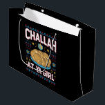 Challah At Ya Girl Funny Hanukkah Food Chanukah Large Gift Bag<br><div class="desc">Challah At Ya Girl Funny Hanukkah Food Chanukah</div>