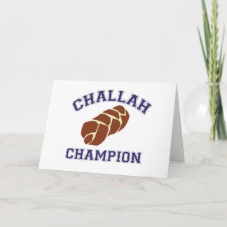 Challah Baker Holiday Card