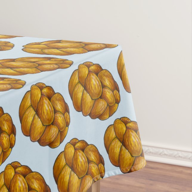 Challah Bread Jewish Holiday Hanukkah Chanukah Tablecloth (In Situ)