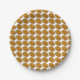 Challah Bread Loaf Happy Hanukkah Chanukah Holiday Paper Plates