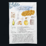 Challah Bread | Recipe Heirloom Tea Towel<br><div class="desc">For a unique gift, bake a batch of treats right from one of grandma's treasured recipes, and gift along with a heirloom tea towel printed with the same recipe. Turn handwritten recipes from your mother or grandmother or aunts into gorgeous and sentimental tea towels for daily use. It's easy to...</div>