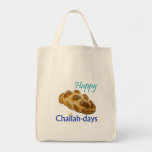 Challah-days Tote<br><div class="desc">Celebrate the Challah-days! Works for any Jewish holiday (except Passover and Yom Kippur... ).</div>