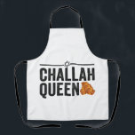 Challah Queen Funny Hanukkah Jewish Holiday Gift Apron<br><div class="desc">chanukah, menorah, hanukkah, dreidel, jewish, judaism, holiday, religion, christmas, </div>