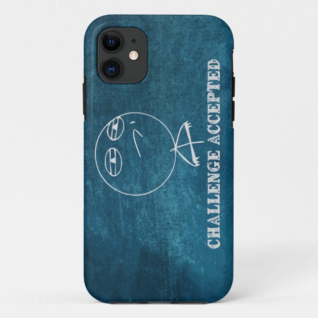 Challenge Accepted iPhone 5 Case (Back)