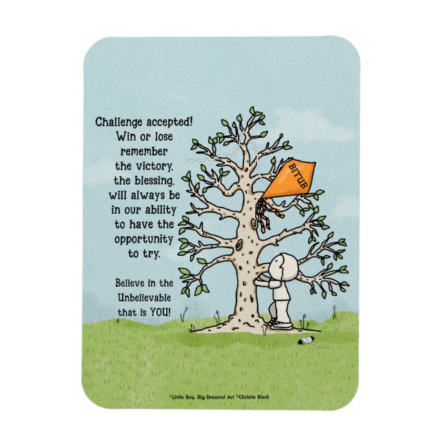 Challenge Accepted! Magnet (Vertical)