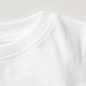 Challenge Accepted Pink & White Text Baby T-Shirt (Detail - Neck (in White))