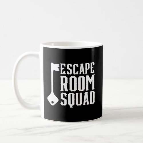 Challenge Gamed Locked Escape Room Squad Mystery Coffee Mug