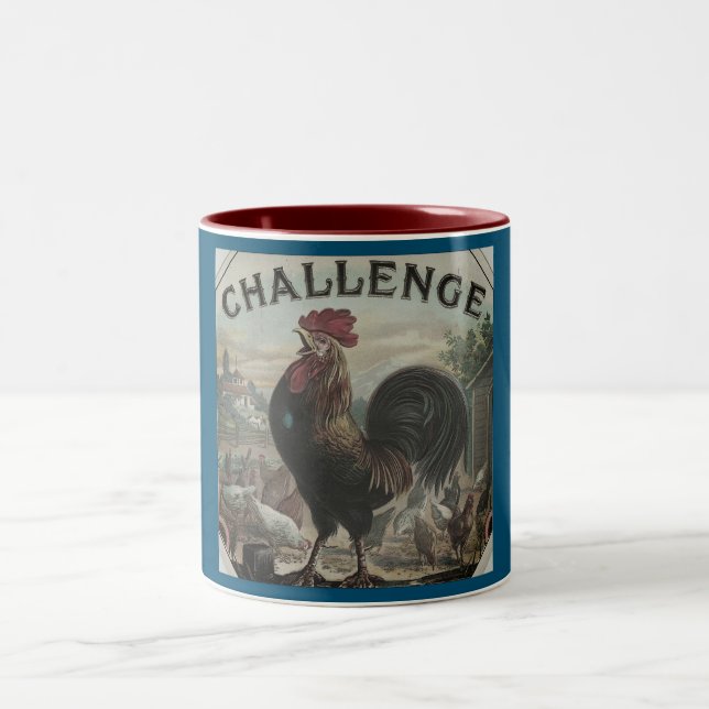 Challenge Rooster Coffee Mug (Center)
