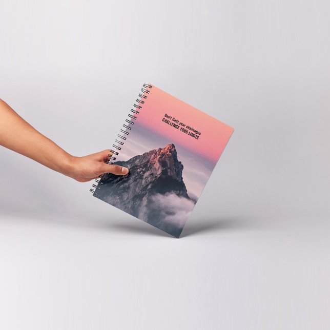 Challenge Your Limits - Motivational Notebook (Creator Uploaded)