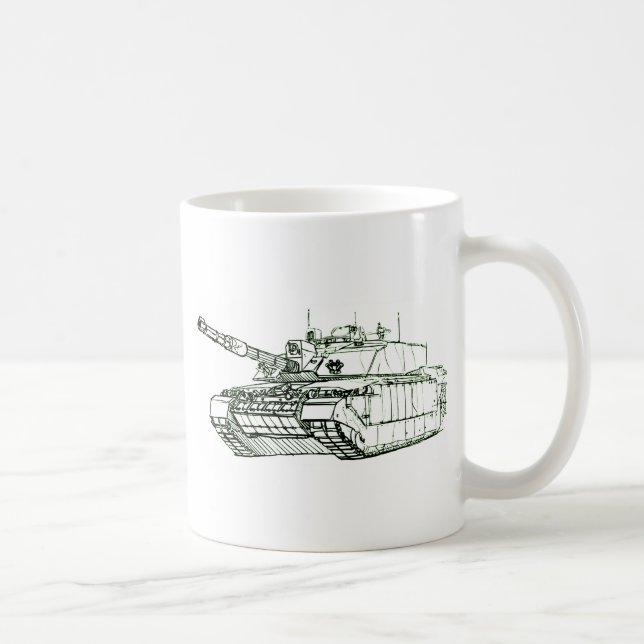 Challenger 2 MBT Coffee Mug (Right)