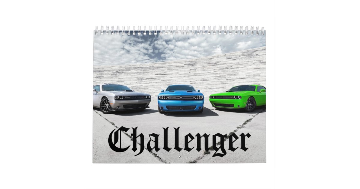 CHALLENGER CALENDAR | Zazzle