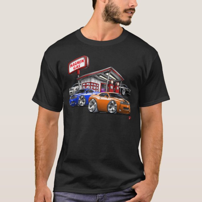 Challenger Gas Station T-Shirt (Front)