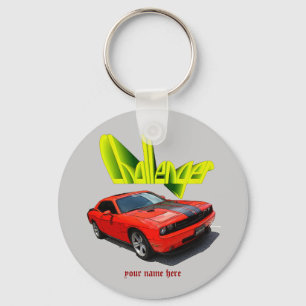 Challenger keychain