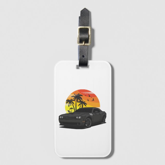 Challenger Luggage Tag (Front Vertical)