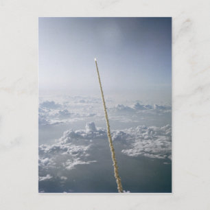Challenger Space Shuttle Launch Cape Canaveral Postcard