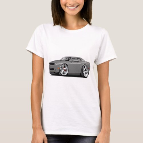 Challenger SRT8 Grey-Black Car T-Shirt