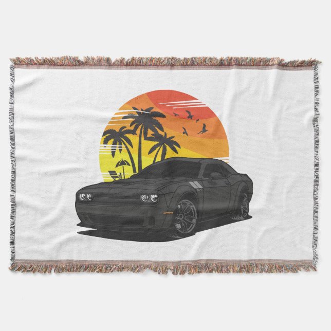 Challenger Throw Blanket (Front)