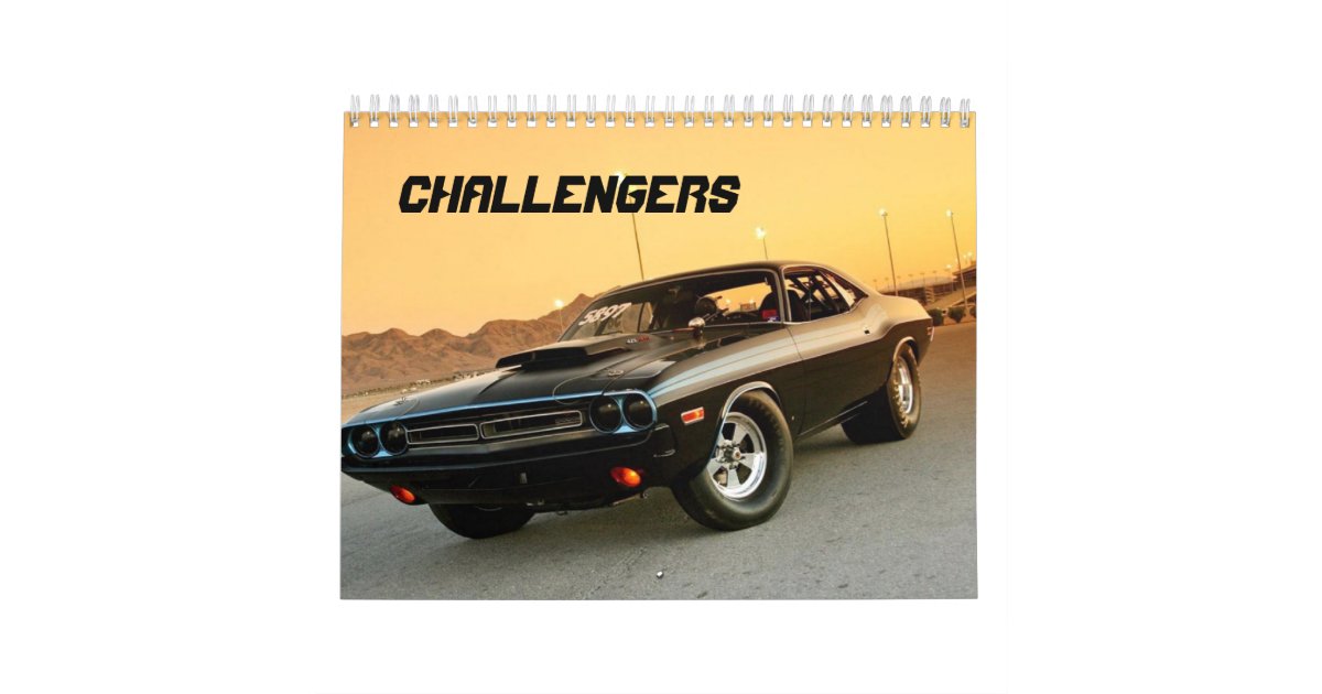 CHALLENGERS CALENDAR | Zazzle