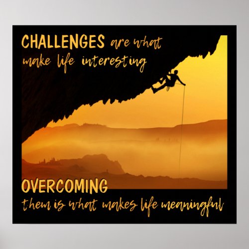 CHALLENGES poster