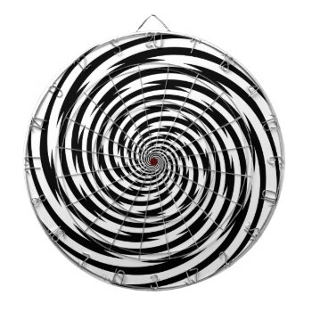 Challenging Dartboad Hypnosis Spiral Dart Board by pomegranate_gallery at Zazzle