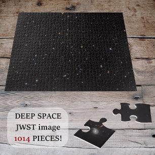 Challenging JWST Astronomy Black Jigsaw Puzzle