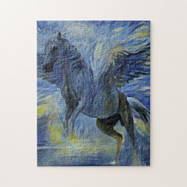 Challenging Pegasus Jigsaw Puzzle (Vertical)