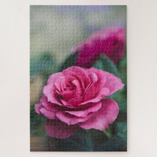 Challenging Pink Roses Jigsaw Puzzle