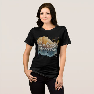challengs Accepted  Tri-Blend Shirt