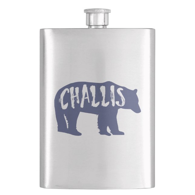 Challis Idaho Bear Flask (Front)