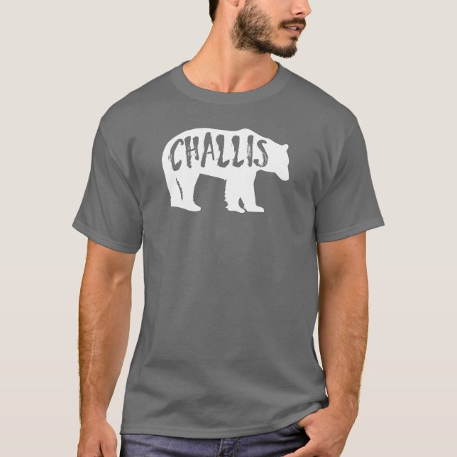 Challis Idaho Bear T-Shirt (Front)