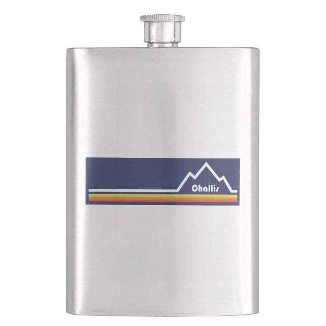 Challis Idaho Flask (Front)