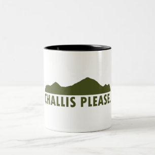 Challis Idaho Please Two-Tone Coffee Mug