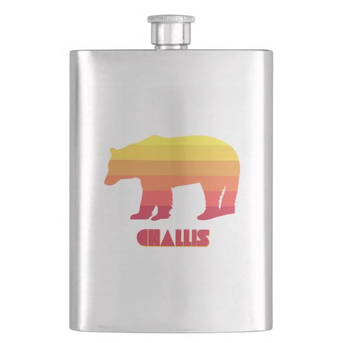 Challis Idaho Rainbow Bear Flask