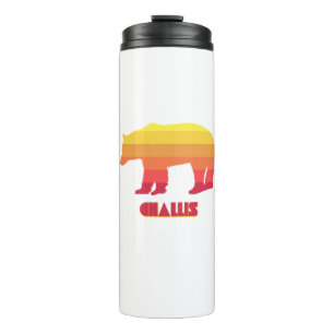 Challis Idaho Rainbow Bear Thermal Tumbler