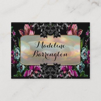 Chalmfleming Victorian Business Card by LiquidEyes at Zazzle