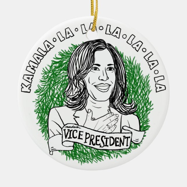 CHAMALA! CERAMIC ORNAMENT (Front)