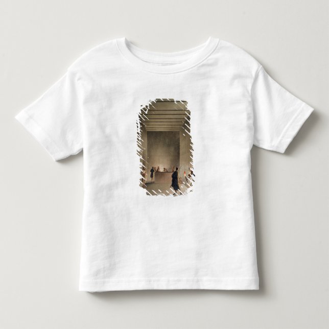 Chamber and Sarcophagus in the Great Pyramid of Gi Toddler T-shirt (Front)
