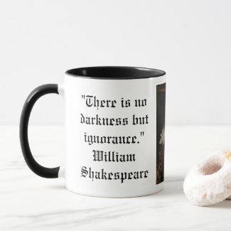 Chamber Magazine Shakespeare on Darkness Mug