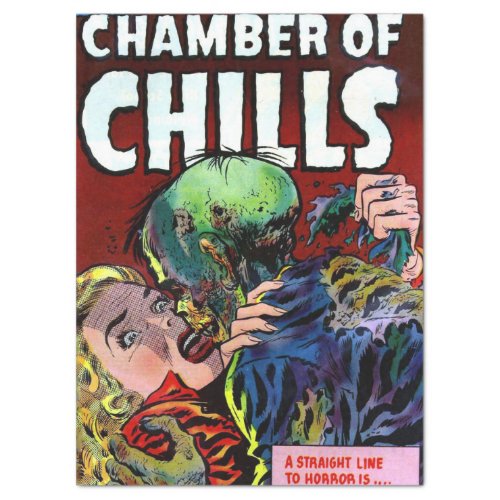 Chamber Of Chills Undeads Kiss Decoupage Tissue Paper