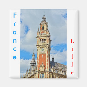Chamber of Commerce of city Lille, France Magnet