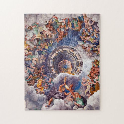 Chamber of the Giants by Giulio Romano Jigsaw Puzzle