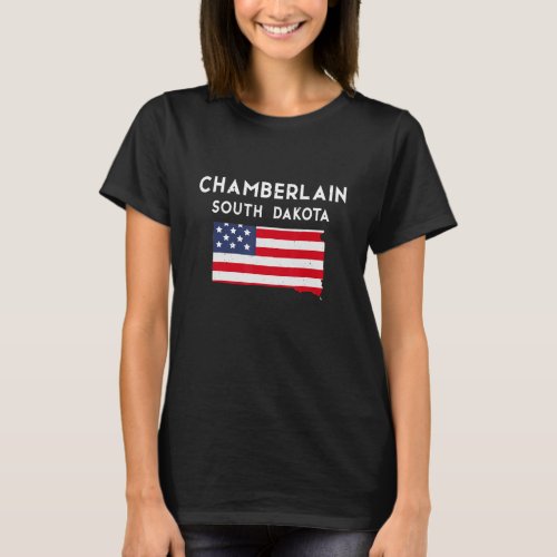 Chamberlain South Dakota USA State America Travel  T_Shirt