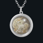 Chamberlin Unicorn Necklace<br><div class="desc">Classic unicorn necklace in silver</div>
