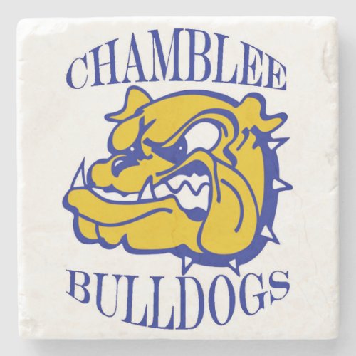 Chamblee Bulldogs Marble Coasters