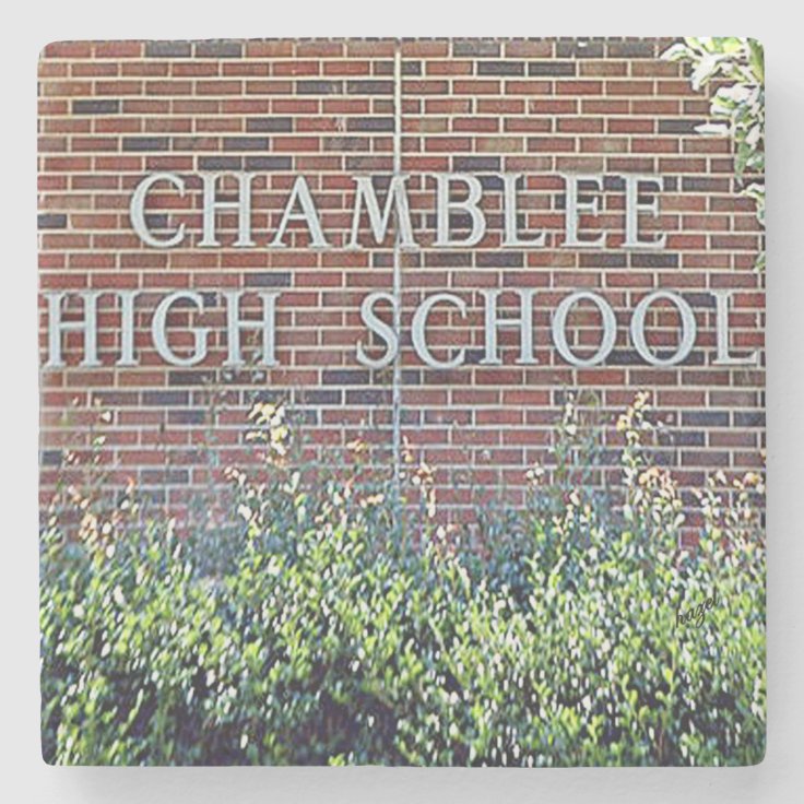 Chamblee High School, Georgia, Marble Coasters | Zazzle