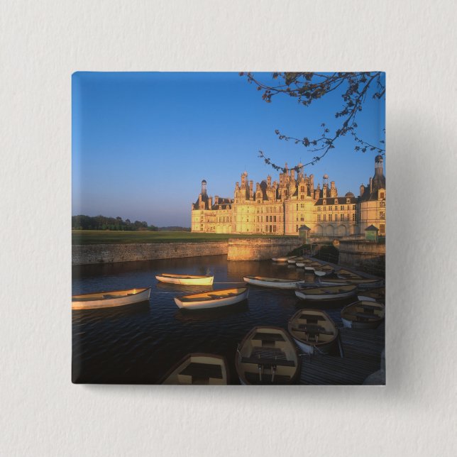 Chambord Chateau, Loire Valley, Loir-et-Cher, Button (Front)