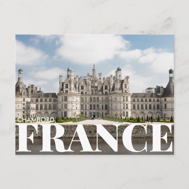 Chambord, France Postcard (Front)