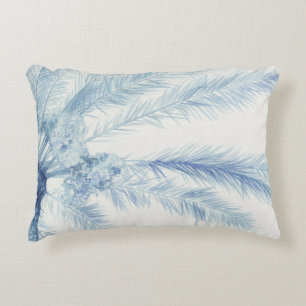 Chambray Palms II Accent Pillow